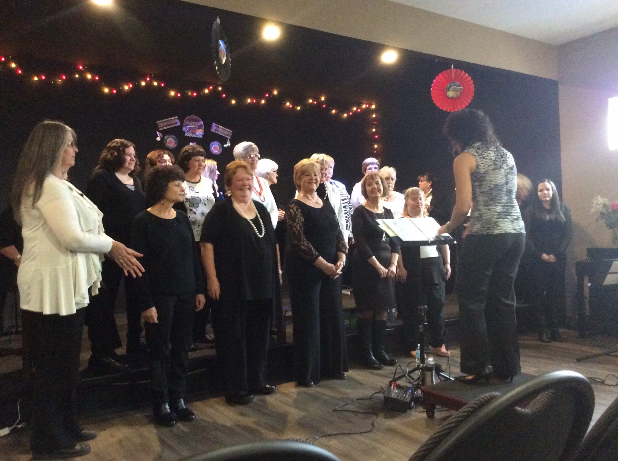 Happy Harmony Women's Choir performing